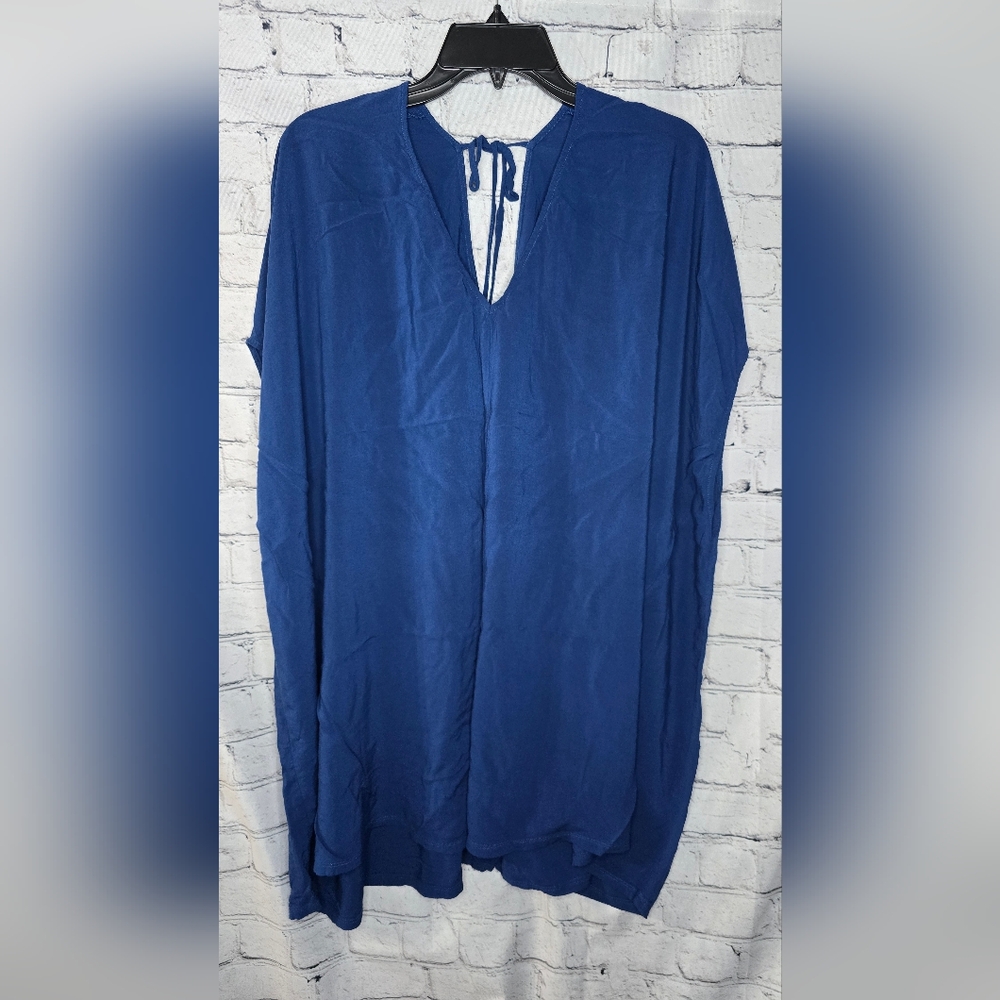 Swim by Cacique Tassel Swim Coverup Beach‎ Dress Size 14/16